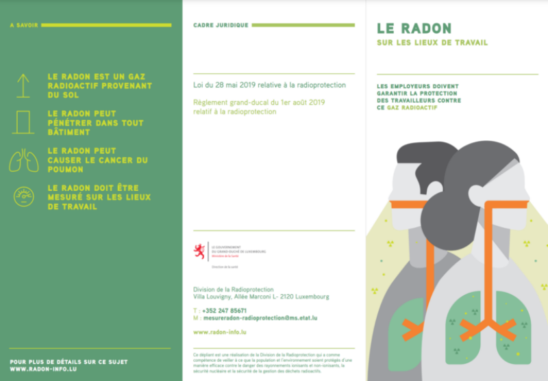 Radon exposure: obligations for employers