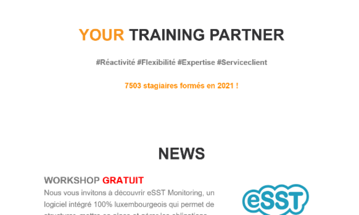 Free presentation of eSST monitoring and its mobile application eSST companion