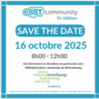 Save the date : 16 octobre 2025, 3ème édition d&rsquo;eSST community